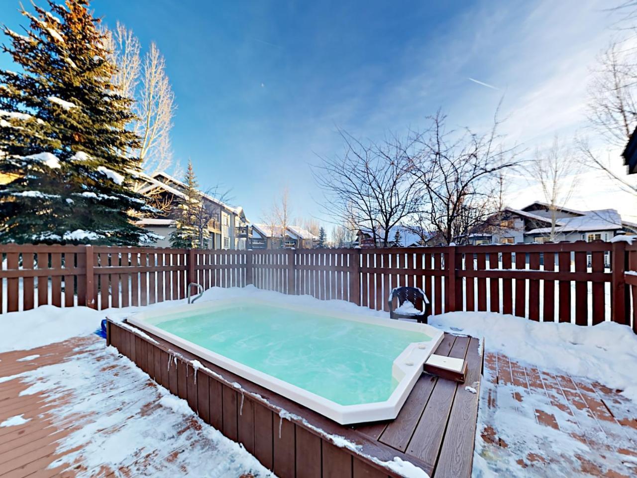 Covey Townhouse Unit 5 Townhouse Steamboat Springs Buitenkant foto